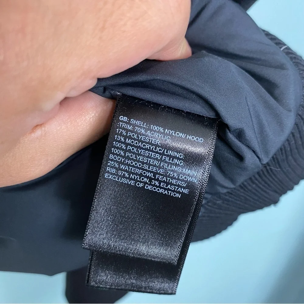 North Face Gotham Jacket III Black‎ Sz XXL Mens Down 550